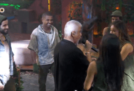 BBB24: Lulu Santos brinca com Beatriz durante festa: "Não me derruba"
