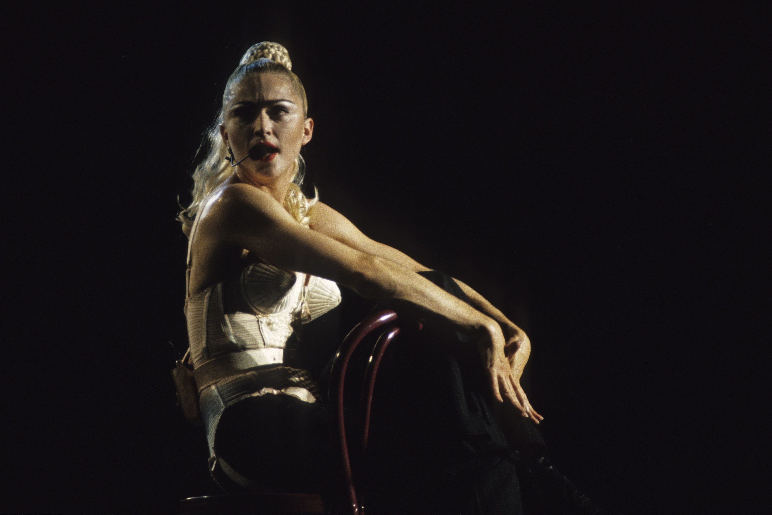 Madonna criou tendência ao usar sutiã em formato de cone / Busacca/WireImage