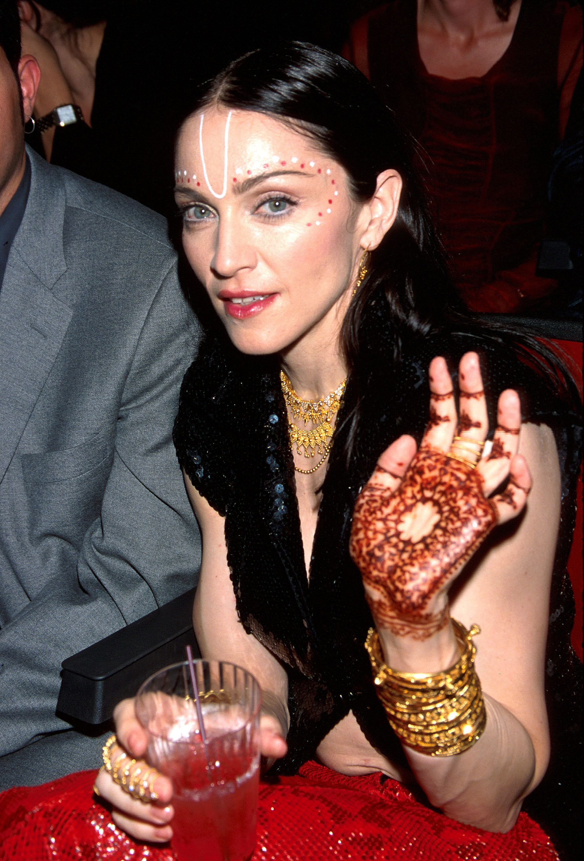 Madonna durante o MTV Video Music Awards em 1998 / Kevin Mazur/WireImage