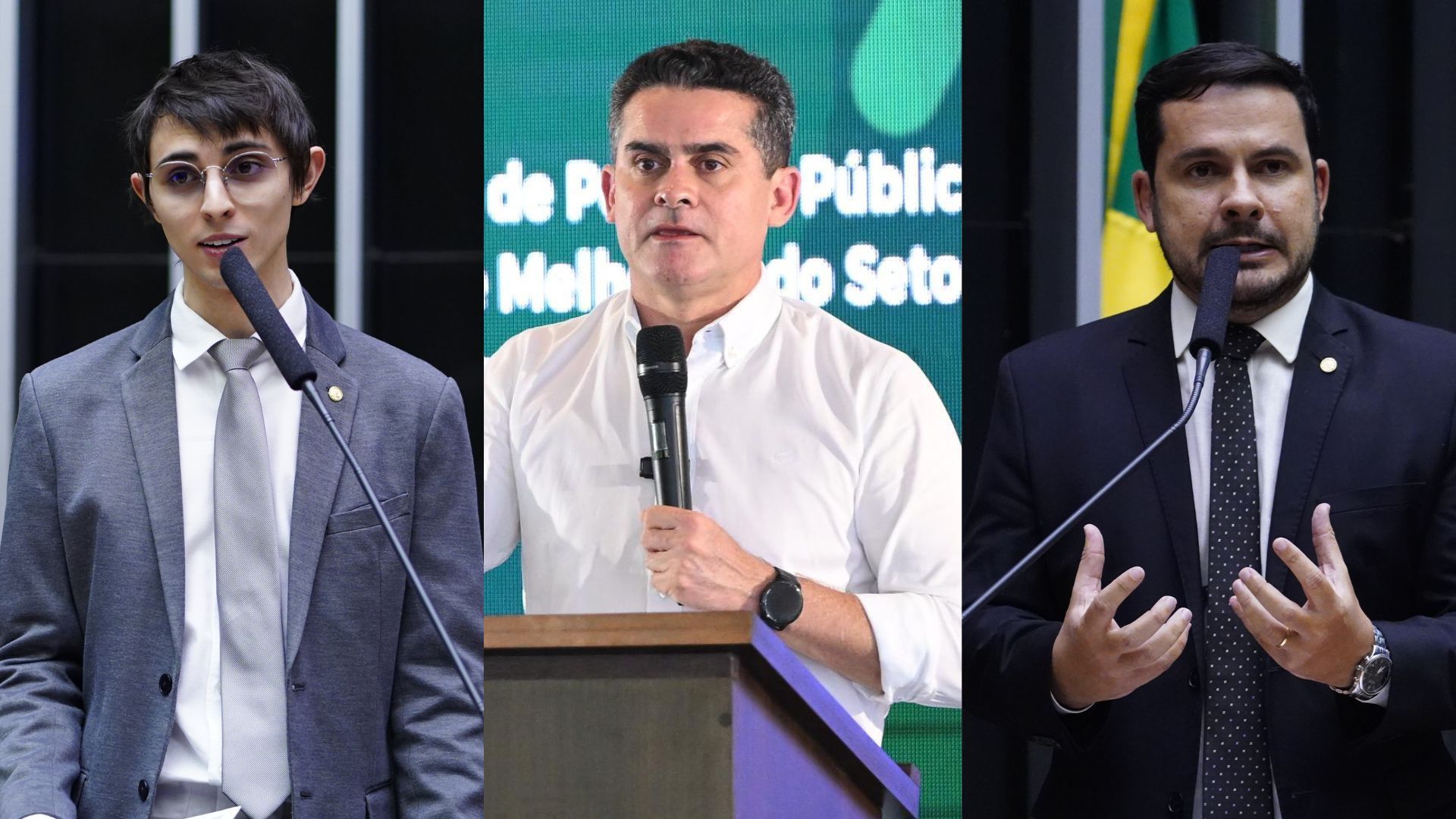 Imagem de destaque do post: Católicos se dividem entre Amom e David em Manaus; evangélicos preferem Capitão Alberto, diz Atlas/CNN