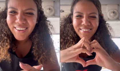 Em meio à crise com Davi, Mani Reggo reaparece sorrindo nas redes