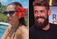 Ex-BBBs Maria Melilo e Mau Mau se reencontram 13 anos após affair no reality