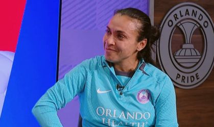 Marta no programa CNN Esportes S/A
