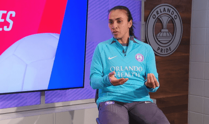 Marta concedeu entrevista exclusiva ao CNN Esportes S/A
