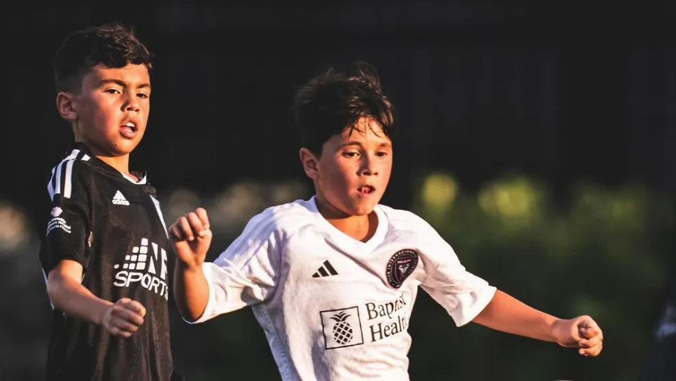 Mateo, filho de Lionel Messi
