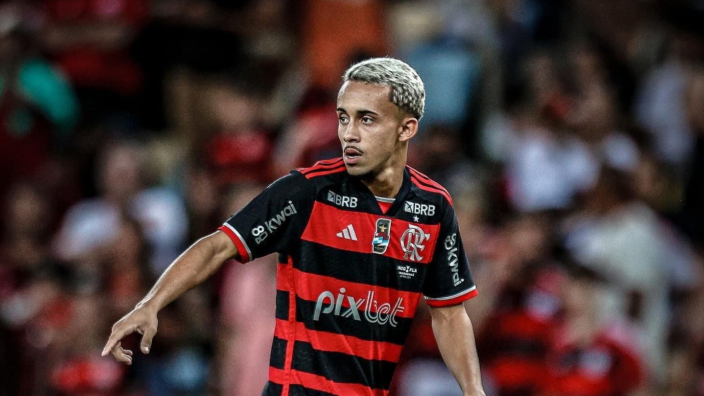 Matheus Gonçalves, atacante do Flamengo