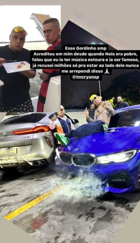 MC Daniel faz homenagem para MC Ryan / Reprodução/MC Daniel/Instagram
