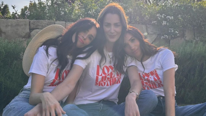 Meghan Markle apoiando a campanha "Love Like A Mother"