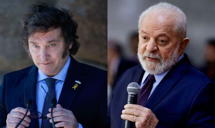 Milei diz que quem critica ataques a Lula é "perfeito dinossauro idiota"