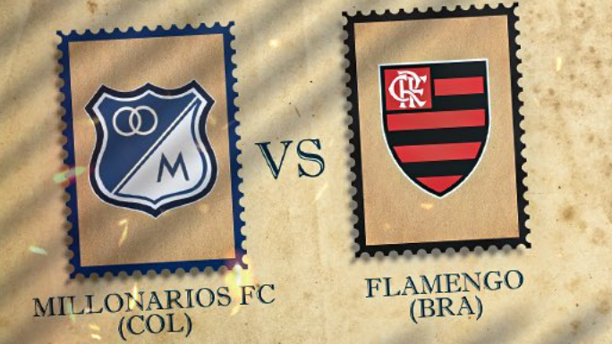 Millonarios e Flamengo se enfrentam na Libertadores