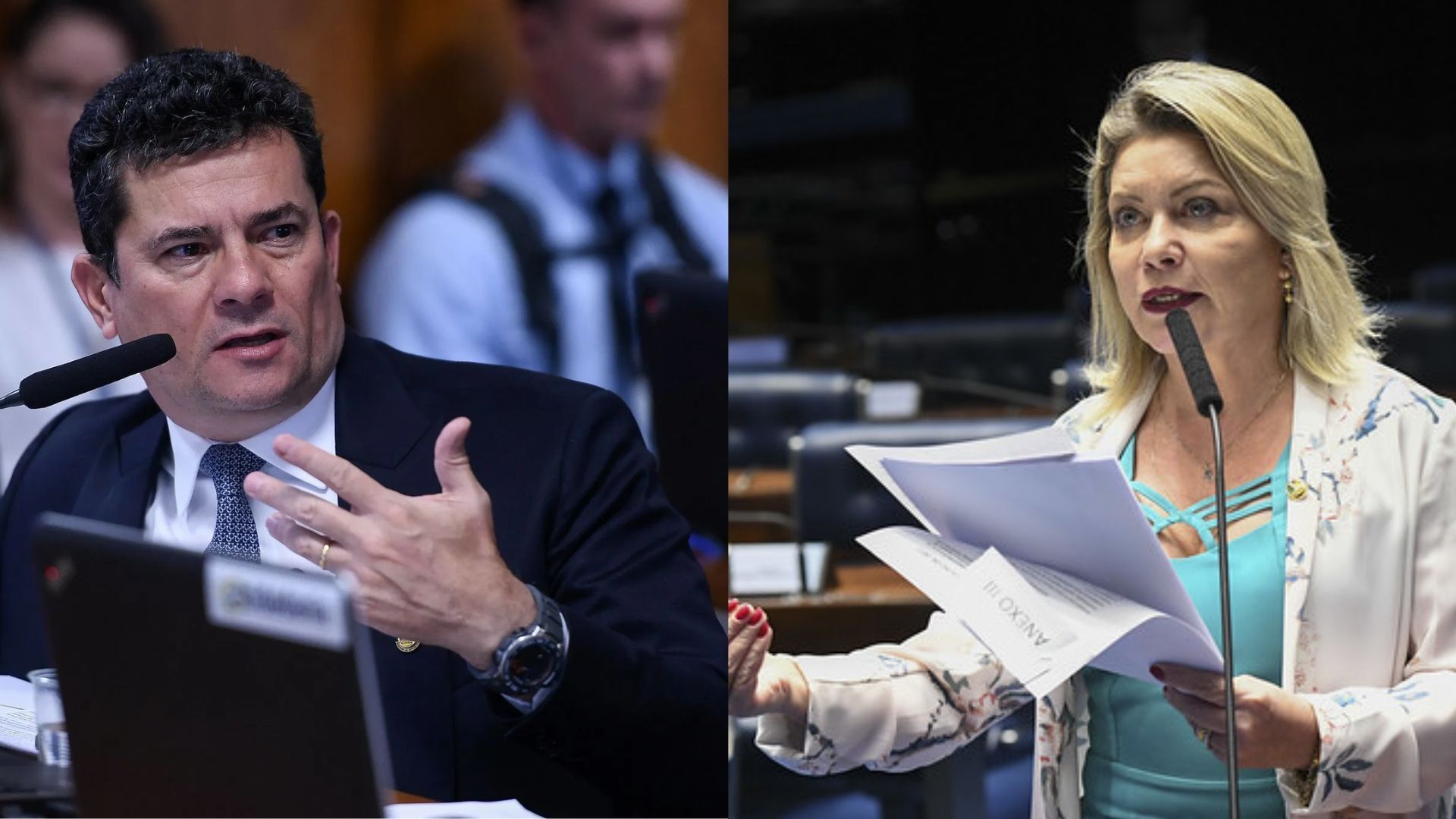 Sergio Moro e Selma Arruda