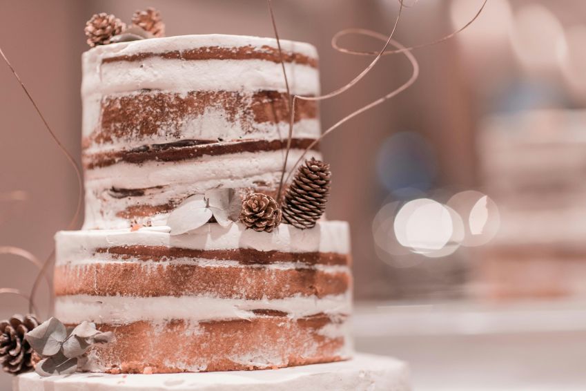Naked Cake é tendência para 2024 / Reprodução/ Unsplash