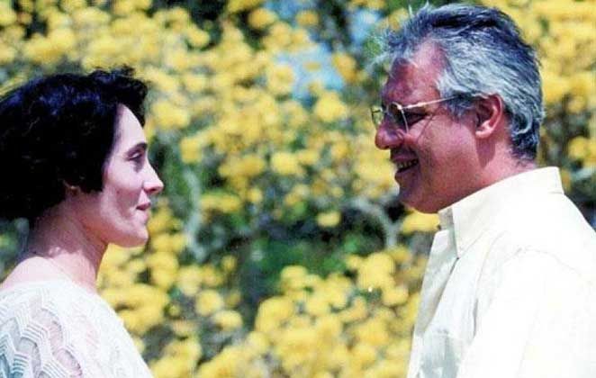 Diná (Christiane Torloni) e Otávio (Antonio Fagundes) tiveram uma grande torcida do público • Reprodução