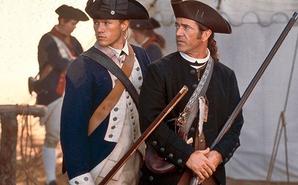 Heath Ledger e Mel Gibson em "O Patriota" / Divulgção/Columbia Pictures