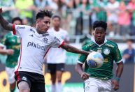 Em duelo equilibrado, Palmeiras e Flamengo empatam no Allianz Parque