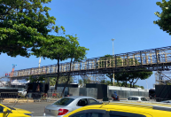 Passarela do Copacabana Palace é reforçada e ganha elevador para show de Madonna