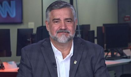 Paulo Pimenta em entrevista à CNN