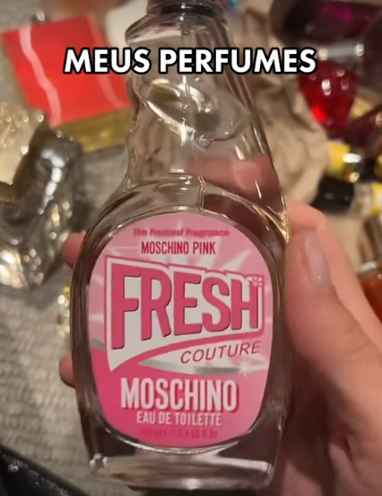 Perfume Pink Fresh Couture, da Moschino / Reprodução/Instagram