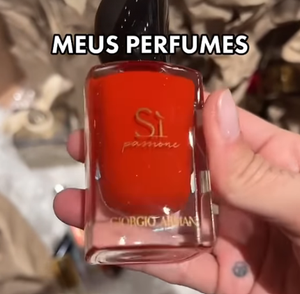 Perfume Sí Passione, da Giorgio Armani / Reprodução/Instagram