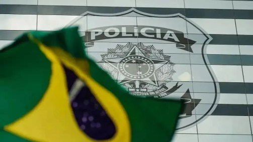 Fachada do prédio da Polícia Federal, em Brasília, em 22 de fevereiro de 2024