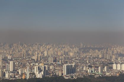 Poluição atmosférica na cidade de São Paulo