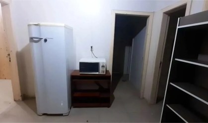 Imagem interna da pousada que pegou fogo no centro de Porto Alegre (RS)