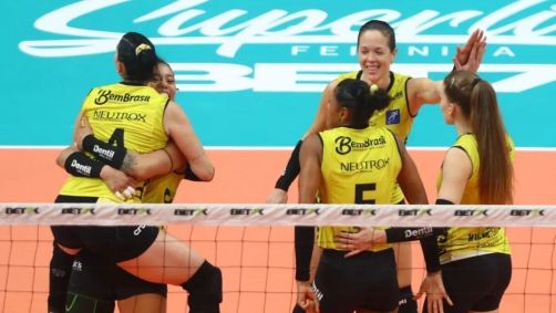 Dentil Praia Clube confirmou vaga na final da Superliga Feminina