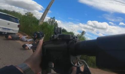 Novas imagens mostram momento da recaptura dos fugitivos de Mossoró; veja