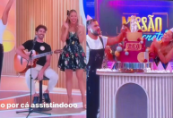 Virginia comemora estreia de seu programa na TV: 