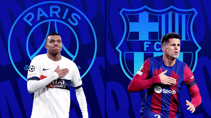 PSG e Barcelona se enfrentam na Champions League