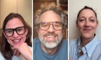 Jennifer Garner, Mark Ruffalo e Judy Greer celebram 20 anos de "De Repente 30"