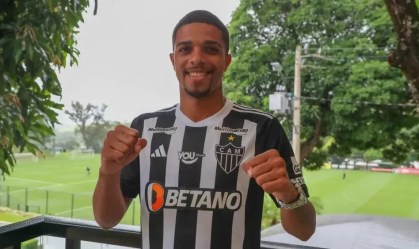 Robert foi apresentado pelo Atlético-MG