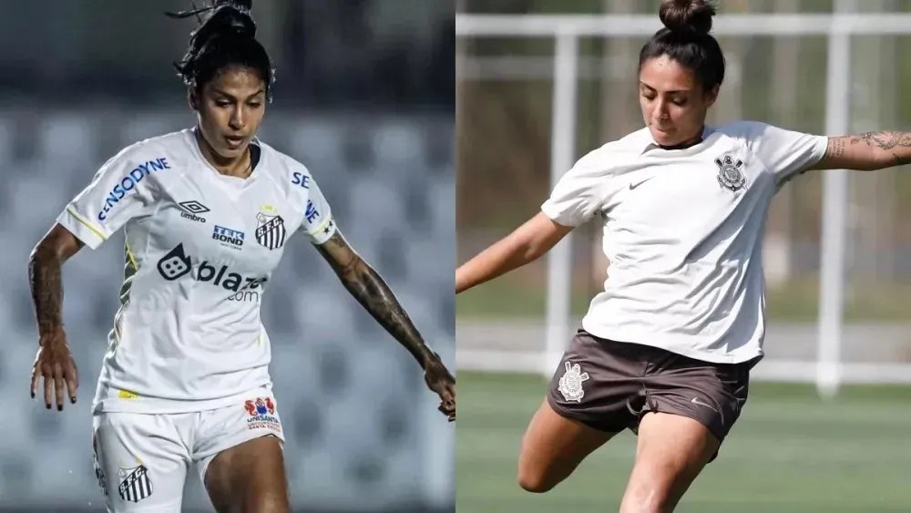 Santos e Corinthians se enfrentam pelo Brasileiro Feminino