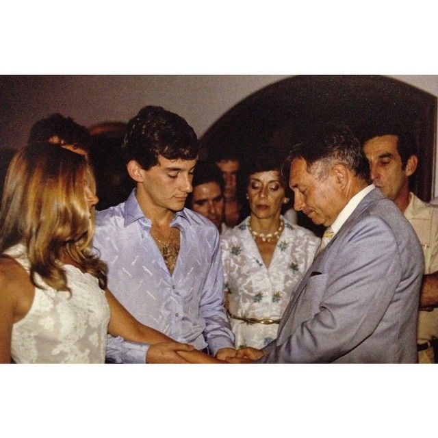 Ayrton Senna se casou com Lílian em 1981 / Reprodução/Ayrton Senna Tribute/Instagram