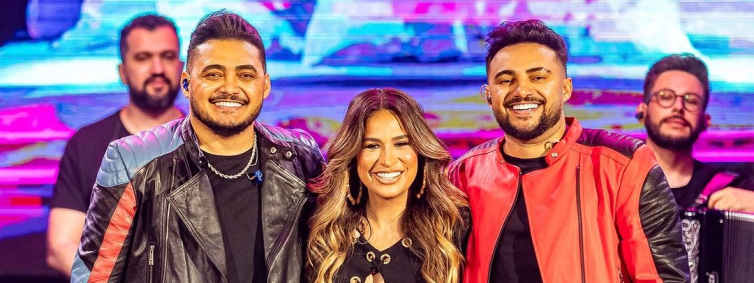Também foi divulgado o clipe, com cenas do gravação do último projeto audiovisual da dupla