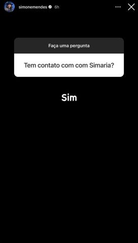 Simone fala sobre relação com Simaria após fim da dupla / Reprodução/Simone Mendes/Instagram