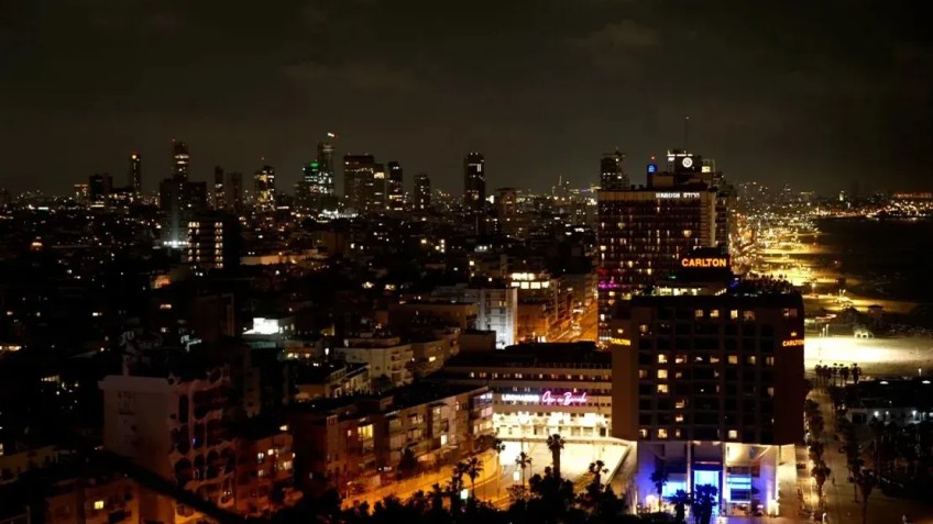 O horizonte de Tel Aviv, Israel, visto em 13 de abril de 2024 / CNN