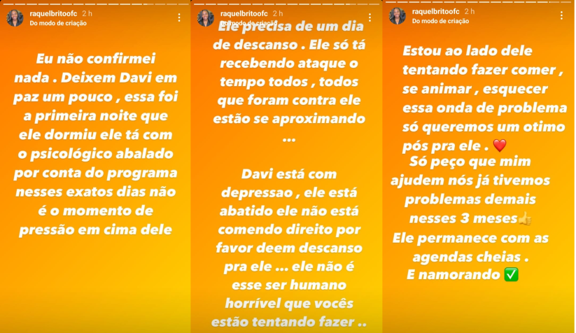 Irmã de Davi Brito comenta sobre a situação psicológica do vencedor do BBB24 / Instagram/Reprodução