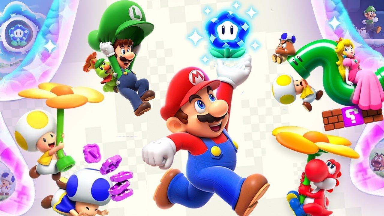"Super Mario Bros. Wonder" é um dos videogames indicados a melhor jogo no Bafta