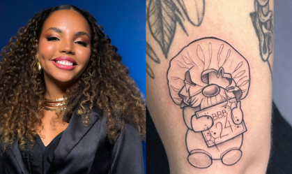 BBB24: Pitel faz tatuagem em homenagem ao programa; veja