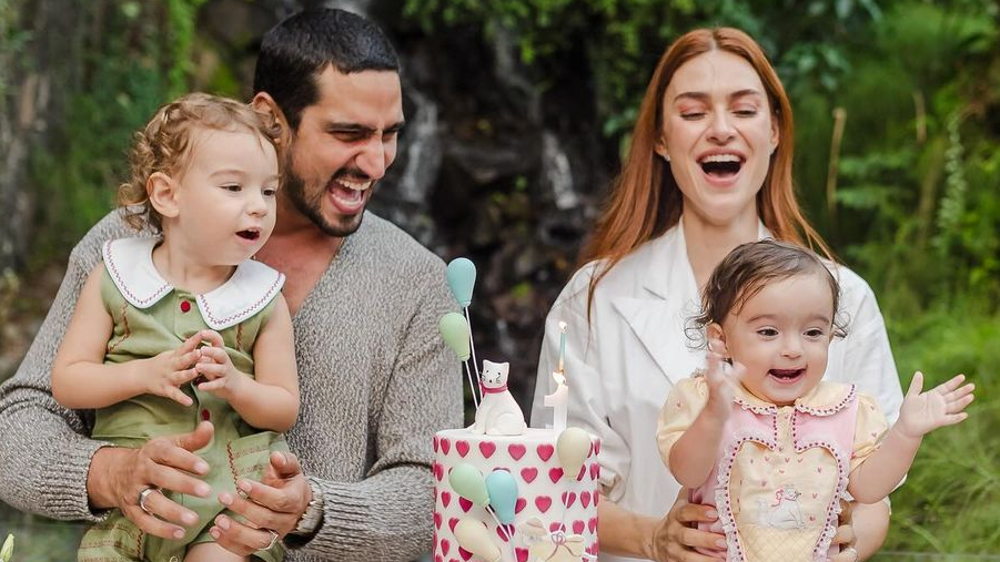 Filha é fruto do casamento com o ator Renato Góes