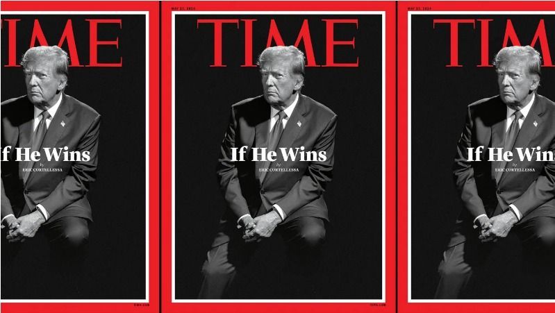 Donald Trump na capa da Revista Time