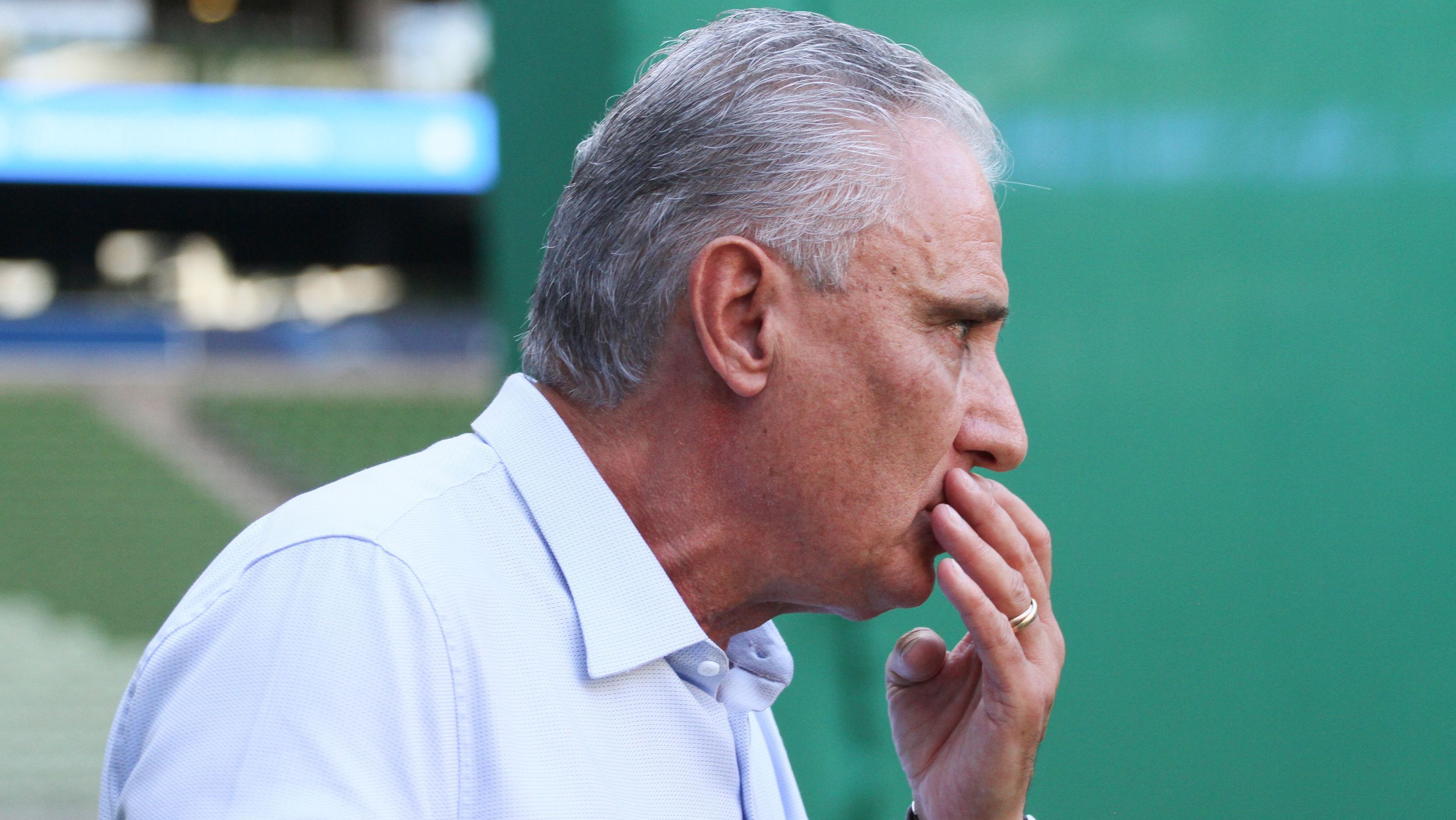Tite em Palmeiras 0 x 0 Flamengo