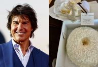 Tom Cruise envia um bolo de coco para seus amigos todo ano há décadas; entenda