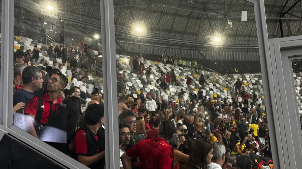Torcida do Sport na Arena MRV