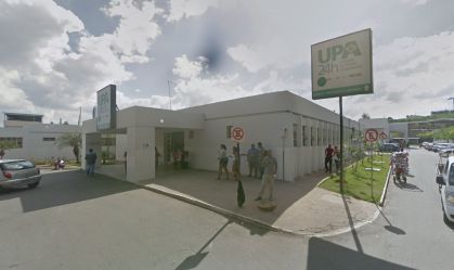 Fachada da UPA onde ocorreu o abuso, na Grande Belo Horizonte