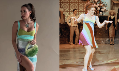 Christa Belle reinventa vestido icônico de "De Repente 30"; confira