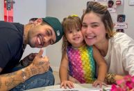 Filha de Virginia ganha festa temática após dizer que quer morar no céu