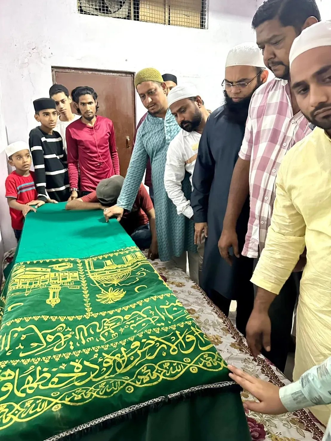 Os restos mortais de Asfran Mohammad são devolvidos à Índia em março / Maomé Imran