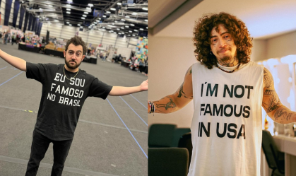 Inspirado por ator de "Todo Mundo Odeia o Chris", Whindersson faz camiseta viral